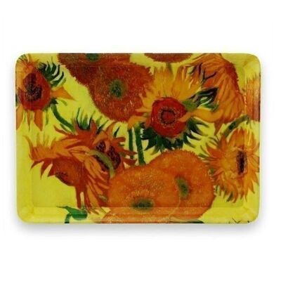Minitablett, 21 x 14 cm, Sonnenblumen, Van Gogh