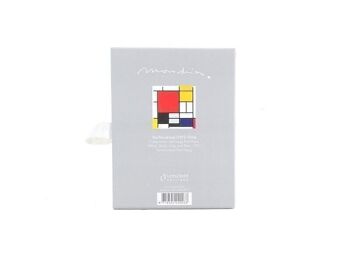 2 jeux de cartes à jouer dans une boîte cadeau, Mondriaan 3