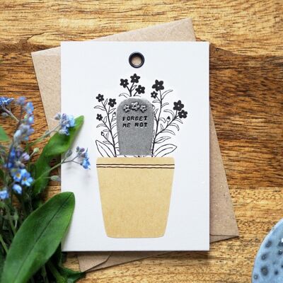 Forget Me Not' Plant Marker