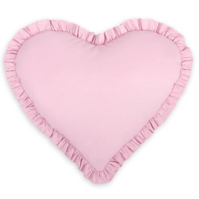 Pink heart cushion