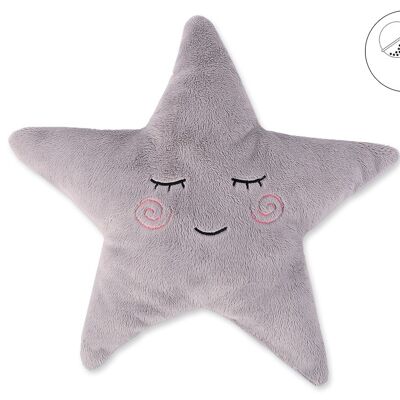 Cushion little star gray