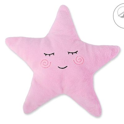 Coussin little star rose