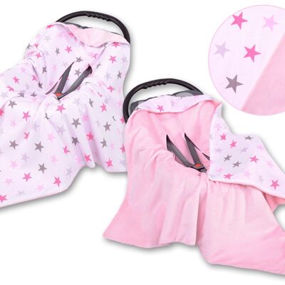 Coperta speciale accogliente stelle rosa