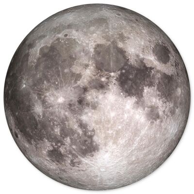 Círculo de pared luna llena - 75 cm - círculo de pared