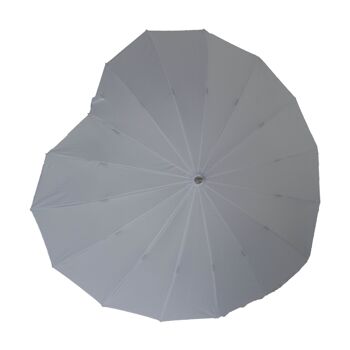Parapluie en forme de cœur par Soake en blanc - BCSHWH 1