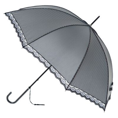 Parapluie classique en dentelle anthracite par Soake - BCSLCH1