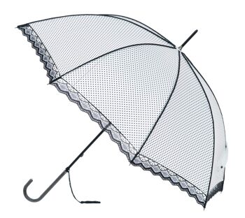 Parapluie en dentelle classique en blanc par Soake - BCSLWH1