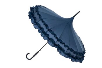 Boutique FRILLED Parapluie Pagode Marine - BCSPAN