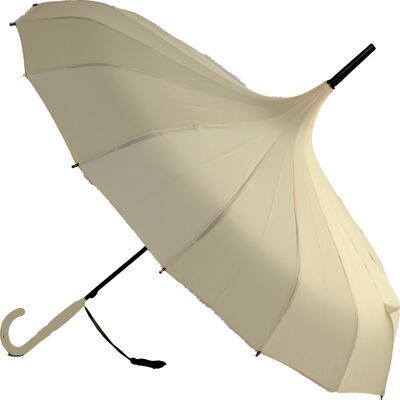 Boutique Parapluie Pagode Classique en Beige - BCSPPABE