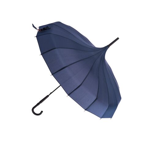 Boutique Classic Pagoda Umbrella in Navy - BCSPPAN