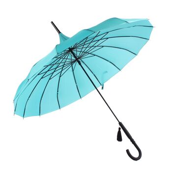 Boutique Parapluie pagode classique en bleu sarcelle - BCSPPATEA 1