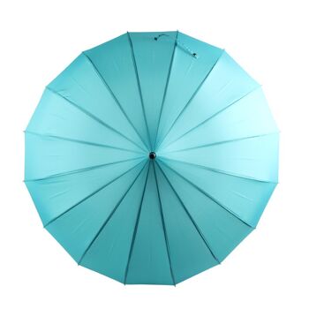 Boutique Parapluie pagode classique en bleu sarcelle - BCSPPATEA 2