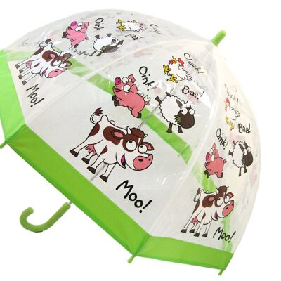 Paraguas infantil Farmyard de la colección Bugzz Kids Stuff - BUFARM