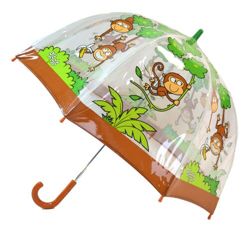 Monkey kids umbrella from the Bugzz Kids Stuff collection - BUMON