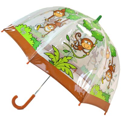 Monkey Kinderregenschirm aus der Bugzz Kids Stuff Kollektion - BUMON