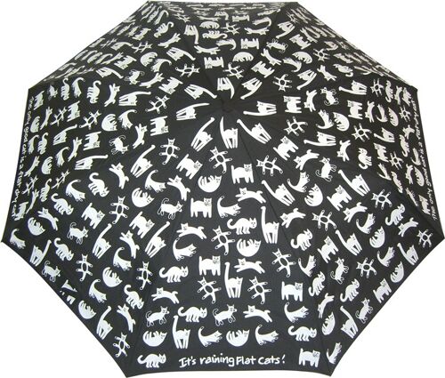 Flat Cats Folding Umbrella - CFCF