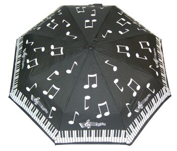 Parapluie Pliant Notes de Piano - CMNF 1