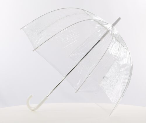 Everyday Clear Dome Vinyl Umbrella Plain - EDBCPLAIN