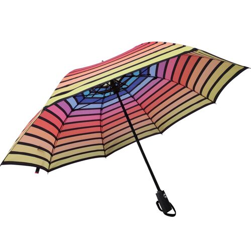 Everyday Horizontal Rainbow Folding umbrella version B - EDFHRAINB