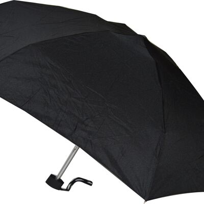 Everyday Folding Super Mini Schwarzer Regenschirm - EDFSMB