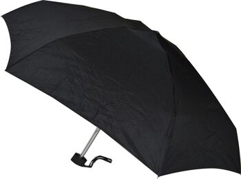 Super mini parapluie noir pliant de tous les jours - EDFSMB 1