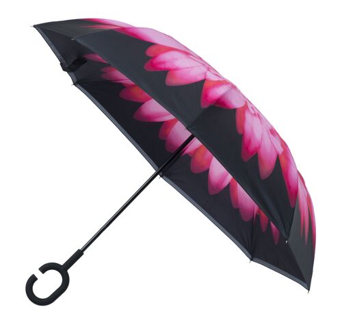 Inside out Pink Daisy Umbrella - EDIOPD