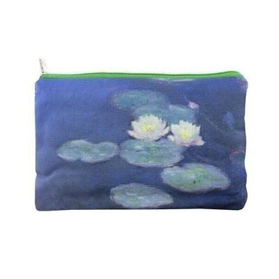 Pouch, Waterlilies Evening light, Monet
