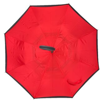 Parapluie intérieur rouge uni - EDIORED 2