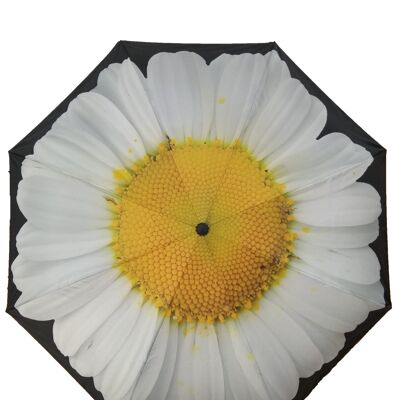 Alltags-Inside-Out-Regenschirm White Daisy - EDIOWD