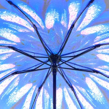 Parapluie pliant inversé Everyday Daisy bleu - EDRFFBD 3