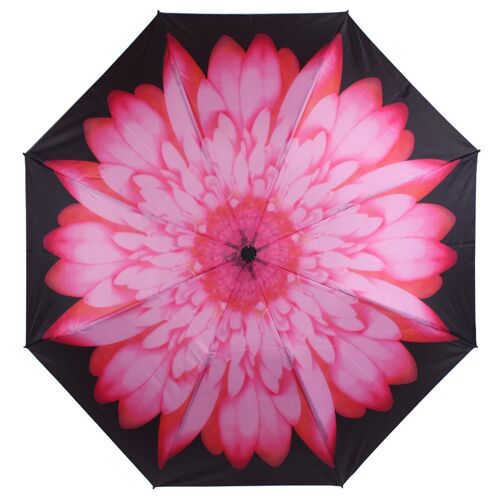 Everyday Reverse Folding Umbrella Pink Daisy - EDRFFPD
