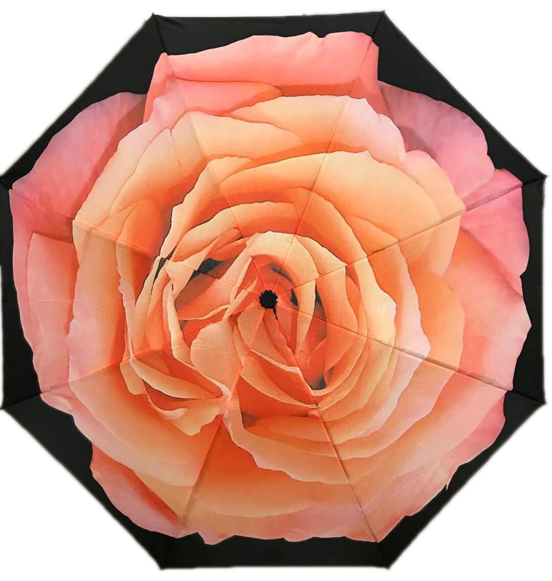 Ombrello pieghevole inverso Everyday Pink Rose - EDRFFPR
