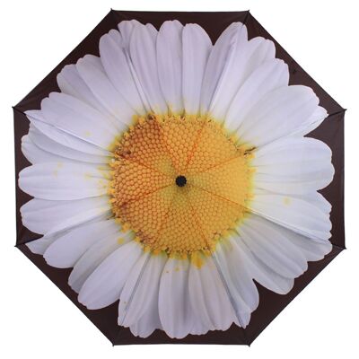 Ombrello pieghevole a rovescio Everyday White Daisy - EDRFFWD