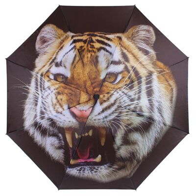 Parapluie pliant inversé de tous les jours Tigre - EDRFNTIG