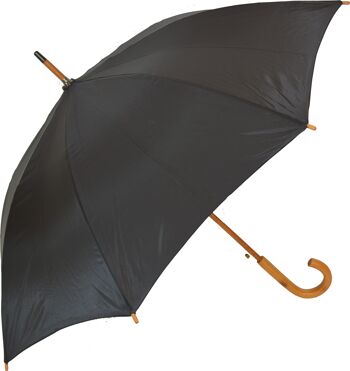 Parapluie automatique pour hommes avec poignée en bois - EDSM801 2