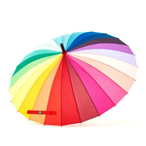Everyday Rainbow Umbrella standard size 88cm Diameter - EDSRAINR