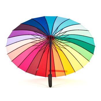 Parapluie arc-en-ciel de tous les jours taille standard 88 cm de diamètre - EDSRAINR 10