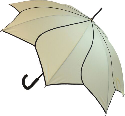 Beige Swirl Umbrella - EDSSWBE
