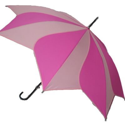 Dark Pink Swirl Umbrella  - EDSSWPP