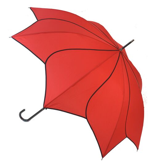 Red Swirl Umbrella  - EDSSWR