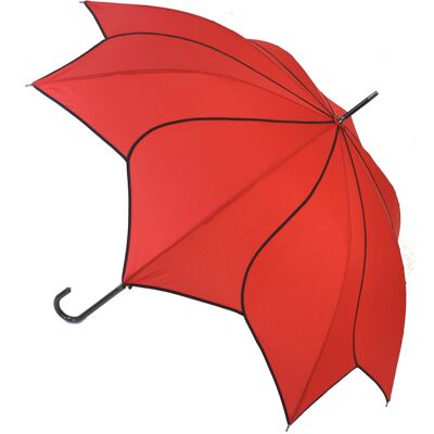 Red Swirl Umbrella  - EDSSWR