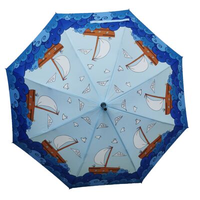 Laura Wall Boats Design Parapluie Compact - LWFB