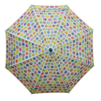 Laura Wall Polkadot Design Compact Umbrella - LWFD