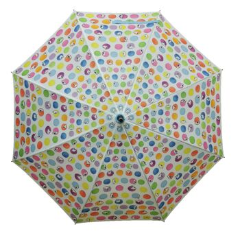 Parapluie droit Laura Wall Polkadots Design - LWSD 1