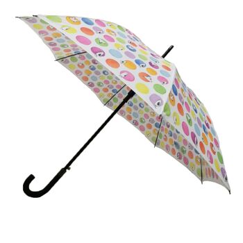 Parapluie droit Laura Wall Polkadots Design - LWSD 3