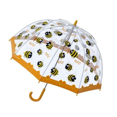 Bienen-PVC-Regenschirm für Kinder von Bugzz @ Soake Kids - SBUBEE