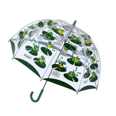 Parapluie grenouille en PVC pour enfants de Bugzz @ Soake Kids - SBUFG