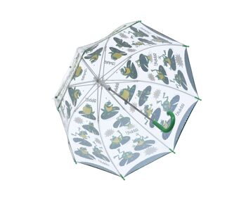 Parapluie grenouille en PVC pour enfants de Bugzz @ Soake Kids - SBUFG 2