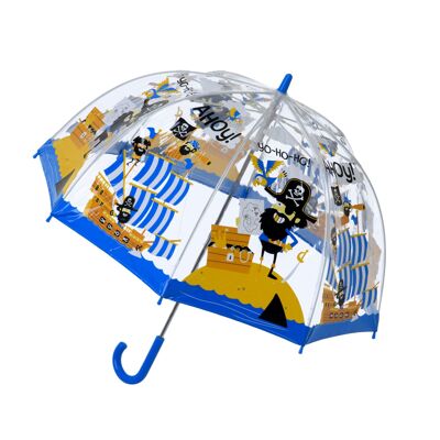 Piraten-PVC-Regenschirm für Kinder von Bugzz @ Soake Kids - SBUPIR