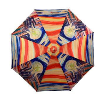 StormKing Munch Scream Parapluie Pliant Coffret Cadeau - SKAFMS